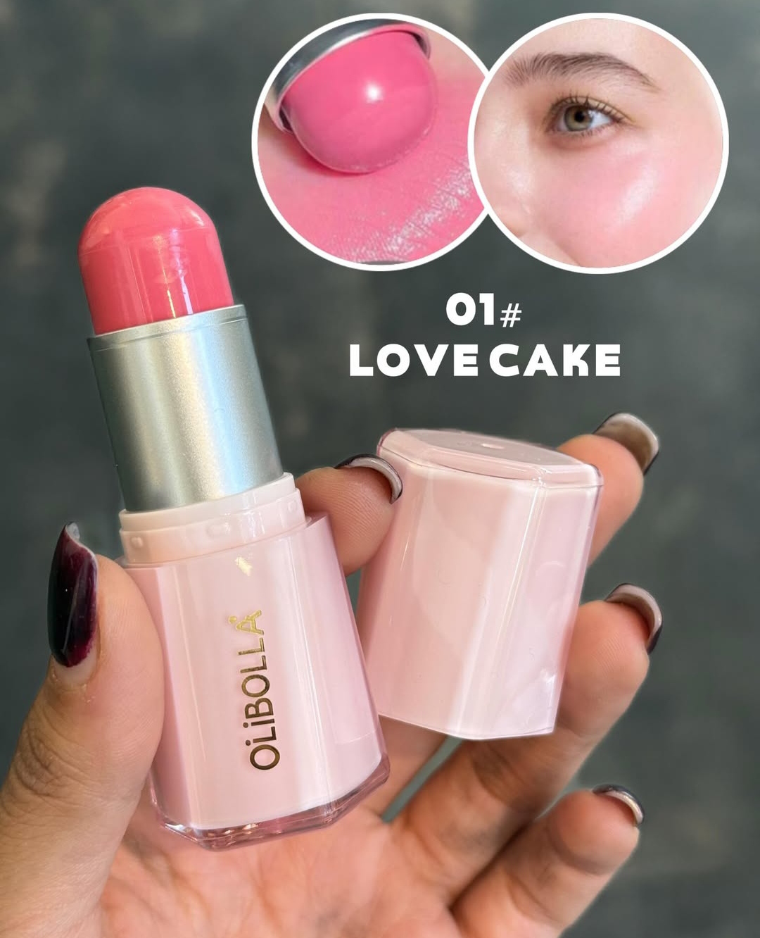رژگونه استیکی شیگلم برند اولی بولا