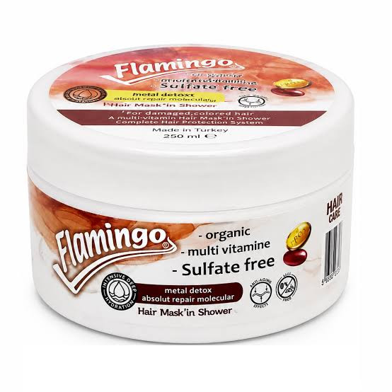ماسک مو داخل حمامflamingo